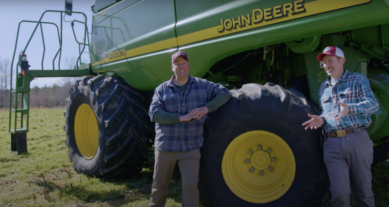 Built on the Farm: The Combine Cover Crop Seeder