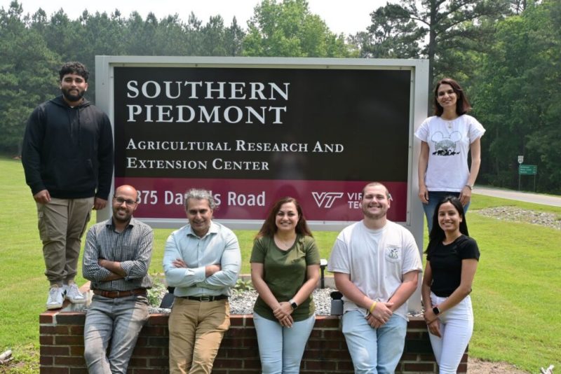 Southern Piedmont Entomology Team in Front of Center