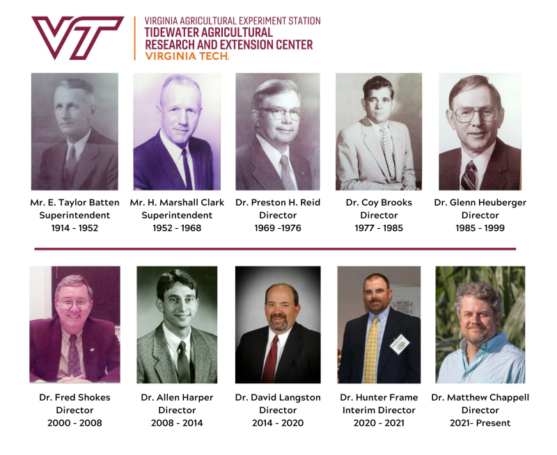 TAREC Leadership Through The Years - Photos of All Directors